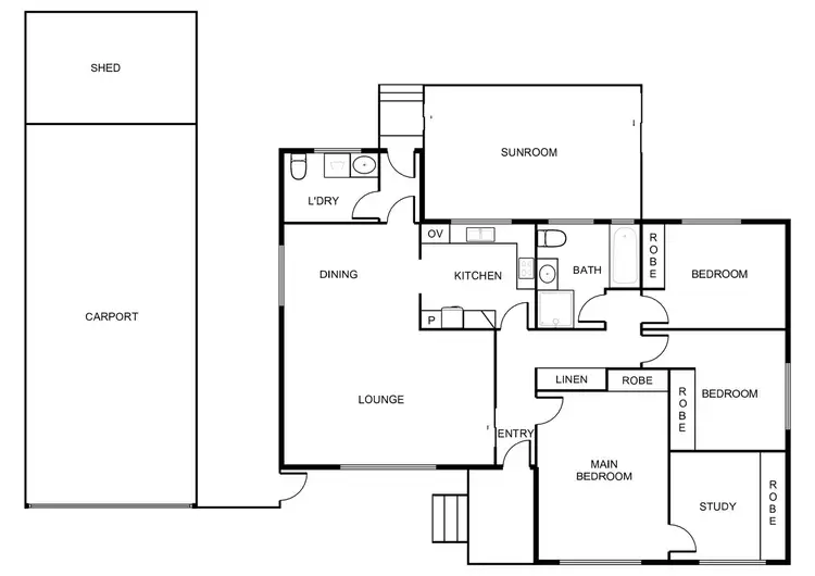 Floorplan of Homely house listing, 102 Bangalay Crescent, Rivett ACT 2611