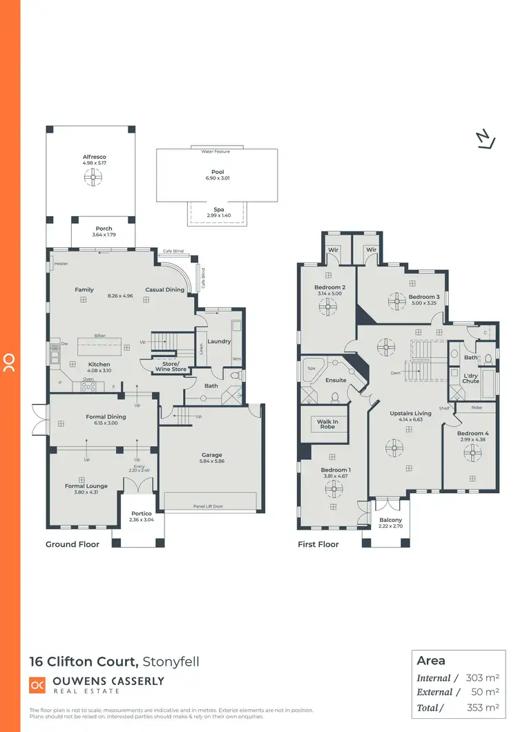 Floorplan of Homely house listing, 16 Clifton Court, Stonyfell SA 5066