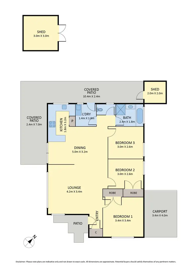 Floorplan of Homely house listing, 14 Metcalfe Drive, Romsey VIC 3434