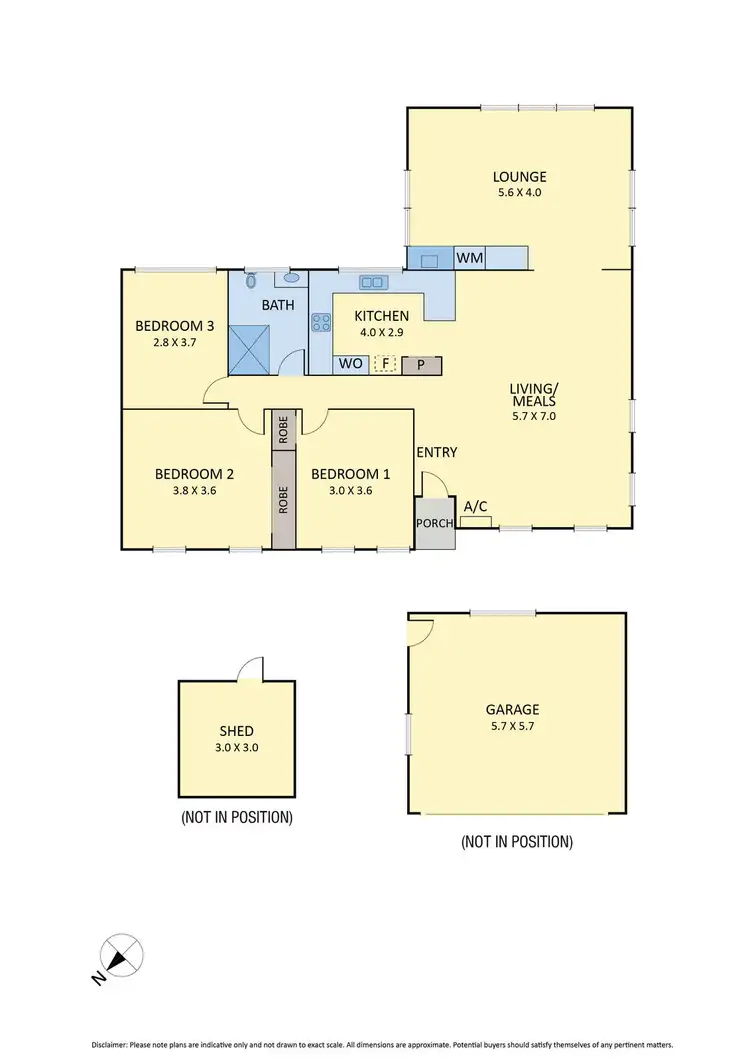 Floorplan of Homely house listing, 5 Eaglefarm Court, Keilor Park VIC 3042