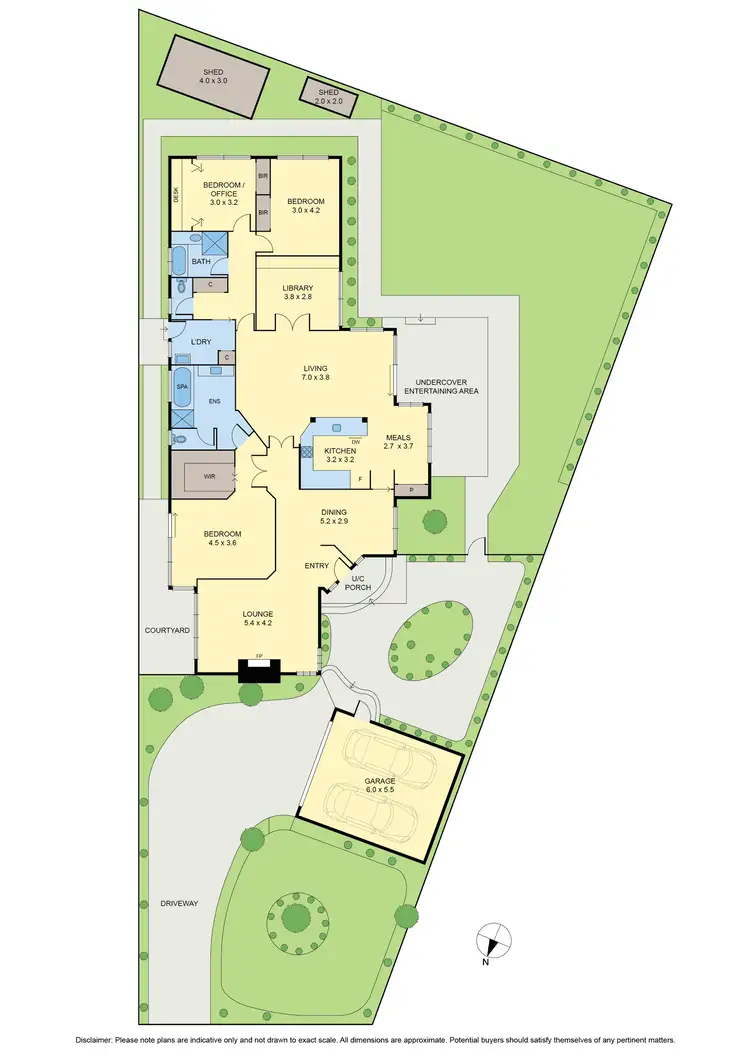 Floorplan of Homely house listing, 19 Nordic Avenue, Taylors Lakes VIC 3038