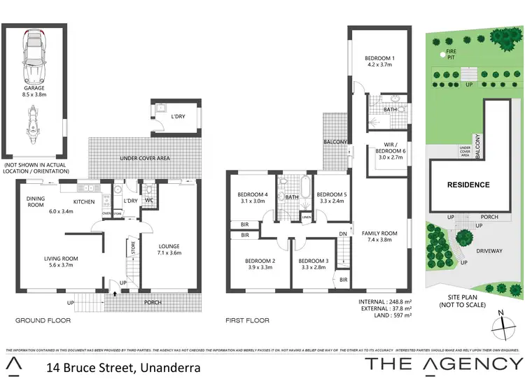 Floorplan of Homely house listing, 14 Bruce Street, Unanderra NSW 2526