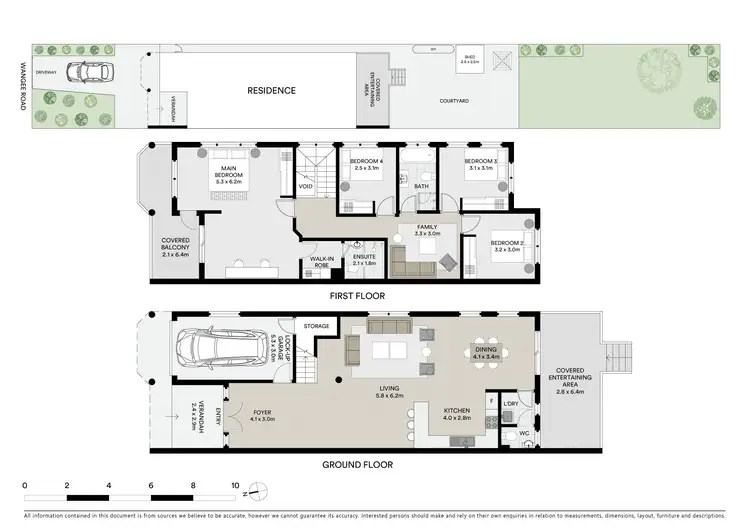 Floorplan of Homely semi-detached listing, 140 Wangee Road, Greenacre NSW 2190