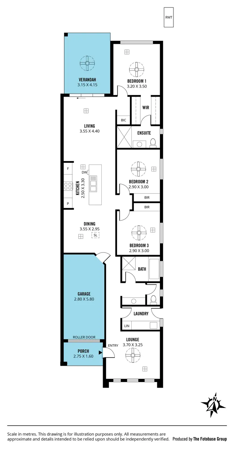 Floorplan of Homely house listing, 6 Burgess Court, Morphett Vale SA 5162