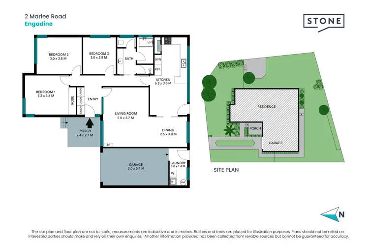 Floorplan of Homely house listing, 2 Marlee Road, Engadine NSW 2233
