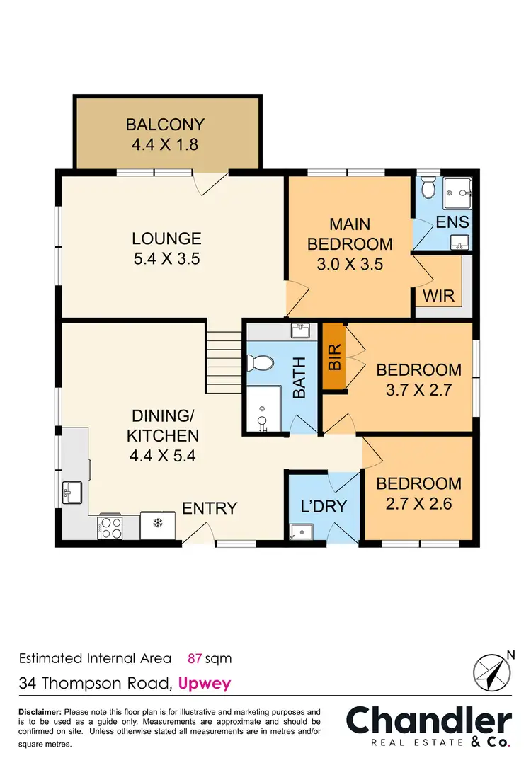 Floorplan of Homely house listing, 34 Thompson Road, Upwey VIC 3158