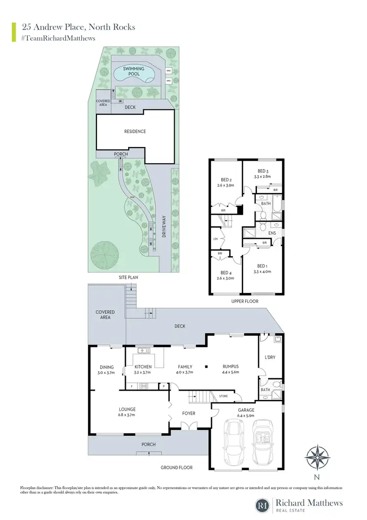 Floorplan of Homely house listing, 25 Andrew Place, North Rocks NSW 2151