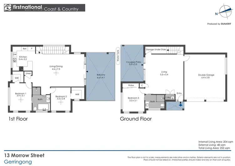 Floorplan of Homely house listing, 13 Morrow Street, Gerringong NSW 2534