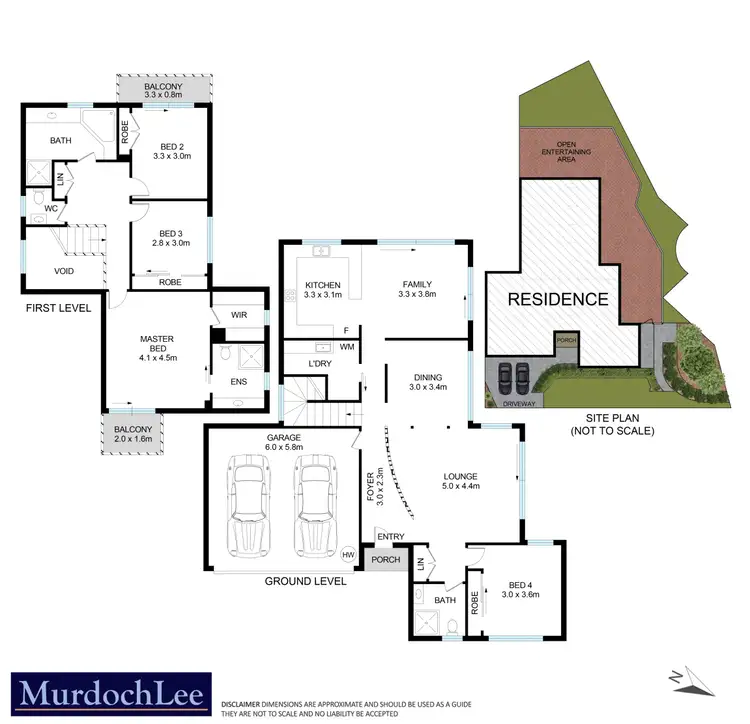 Floorplan of Homely semi-detached listing, 4 Scarborough Way, Cherrybrook NSW 2126
