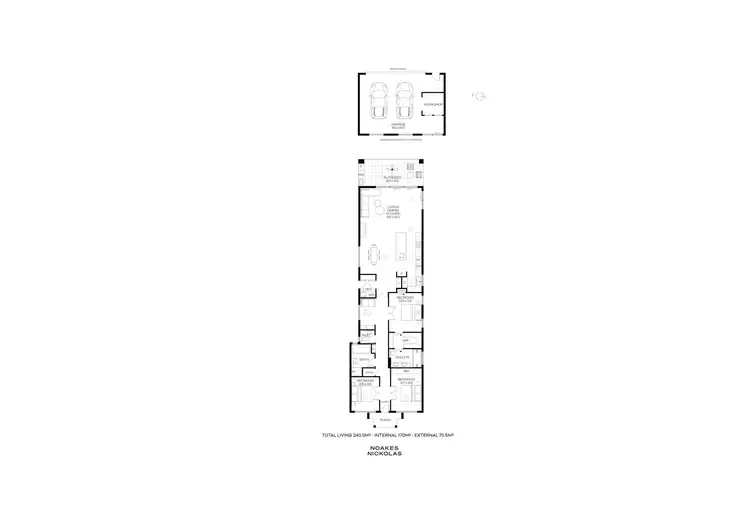 Floorplan of Homely house listing, 63B Swan Street, Grange SA 5022