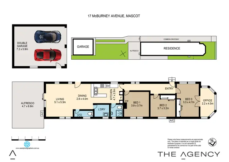 Floorplan of Homely house listing, 17 McBurney Avenue, Mascot NSW 2020