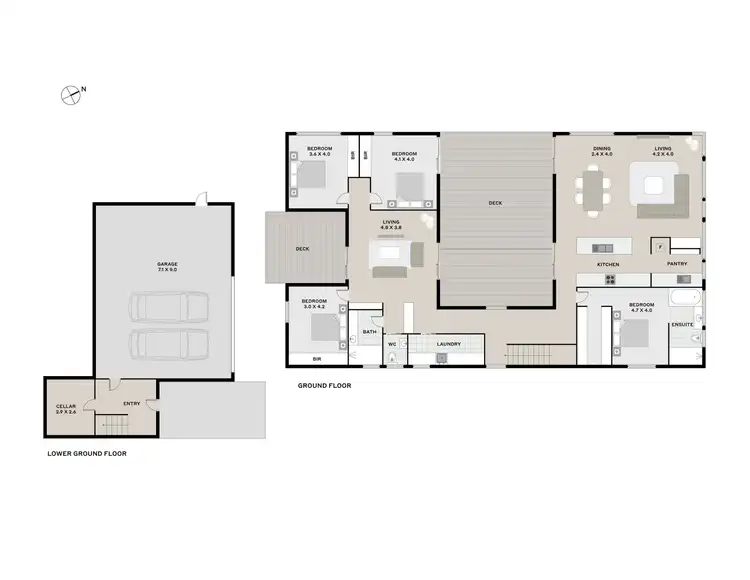 Floorplan of Homely house listing, 24 Hardwicke Street, Summerhill TAS 7250