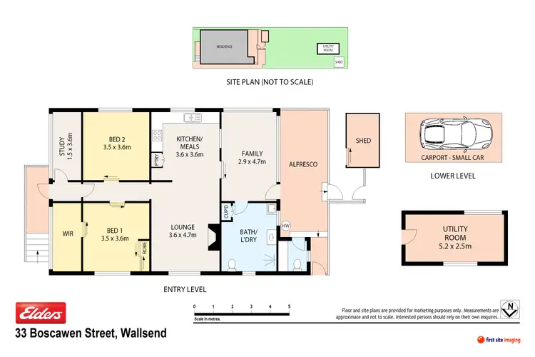 Floorplan of Homely house listing, 33 Boscawen Street, Wallsend NSW 2287