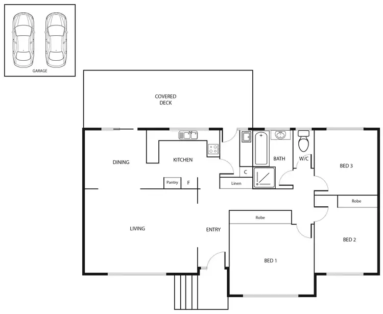 Floorplan of Homely house listing, 50 Tytherleigh Street, Wanniassa ACT 2903