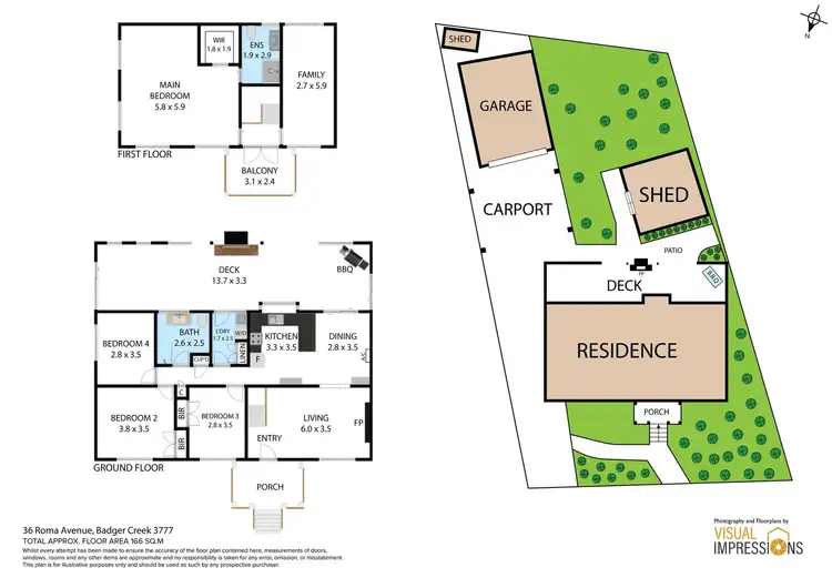 Floorplan of Homely house listing, 36 Roma Avenue, Badger Creek VIC 3777