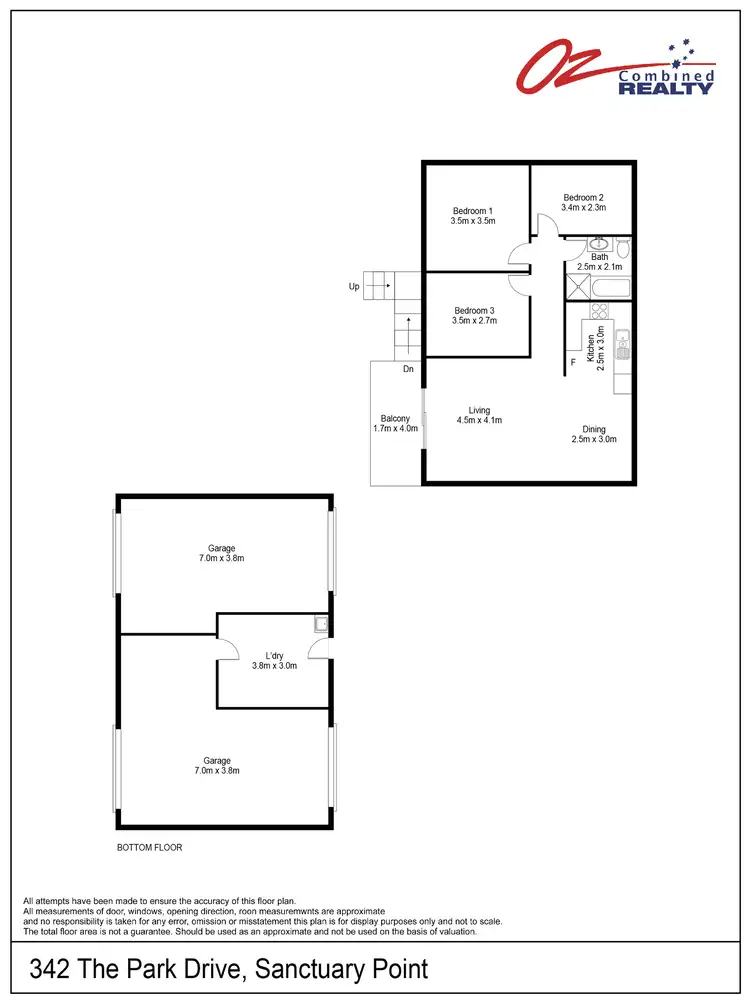 Floorplan of Homely house listing, 342 The Park Drive, Sanctuary Point NSW 2540