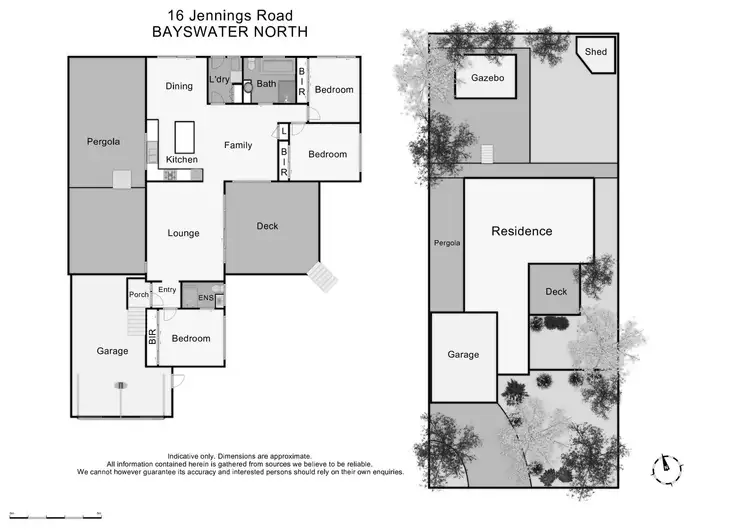 Floorplan of Homely house listing, 16 Jennings Road, Bayswater North VIC 3153