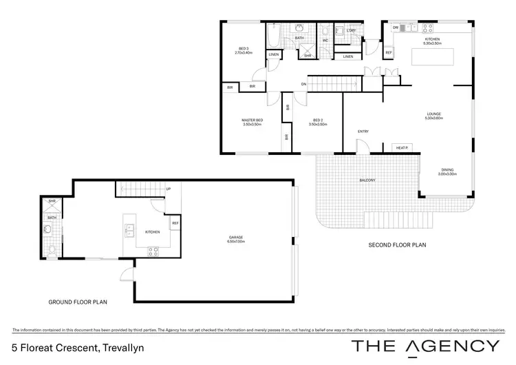 Floorplan of Homely house listing, 5 Floreat Crescent, Trevallyn TAS 7250