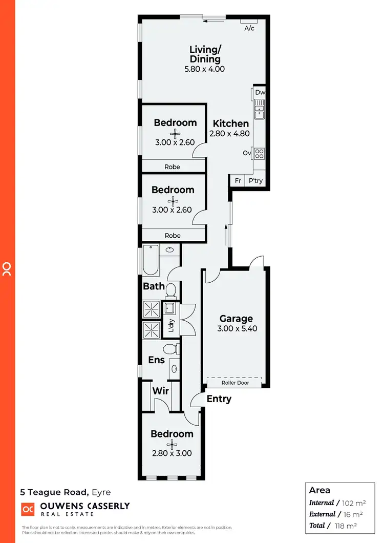 Floorplan of Homely house listing, 5 Teague Road, Eyre SA 5121