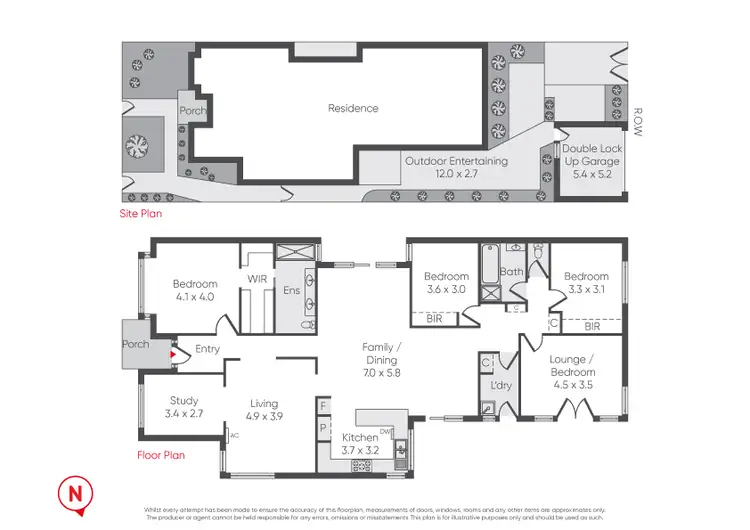 Floorplan of Homely house listing, 17 Rifle Range Drive, Williamstown VIC 3016
