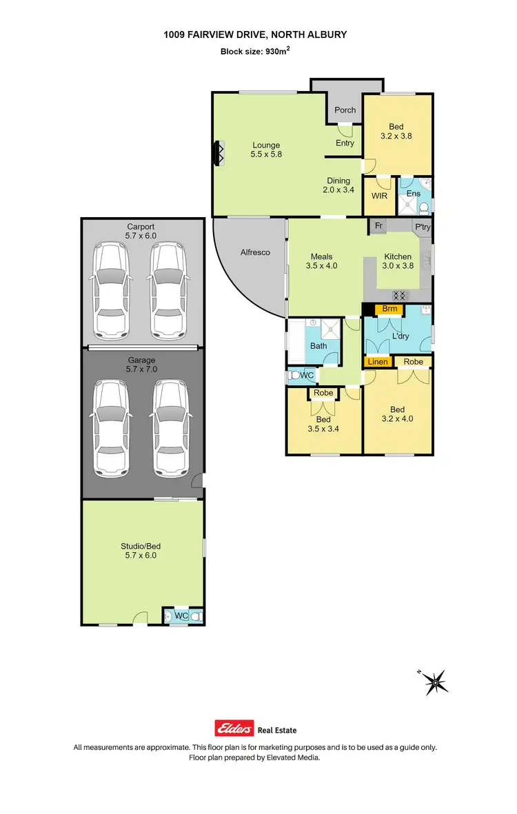 Floorplan of Homely house listing, 1009 Fairview Drive, North Albury NSW 2640
