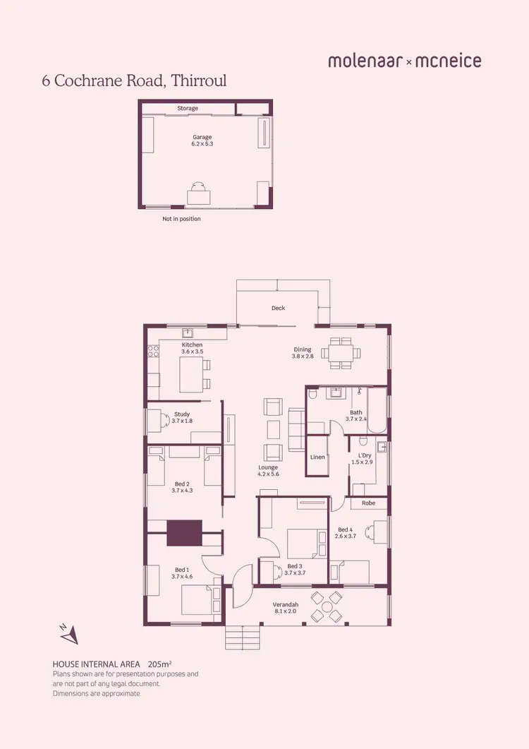 Floorplan of Homely house listing, 6 Cochrane Road, Thirroul NSW 2515