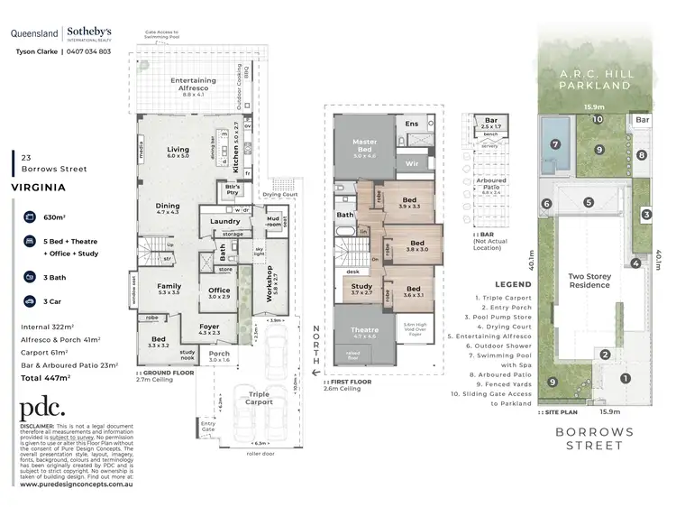 Floorplan of Homely house listing, 23 Borrows Street, Virginia QLD 4014
