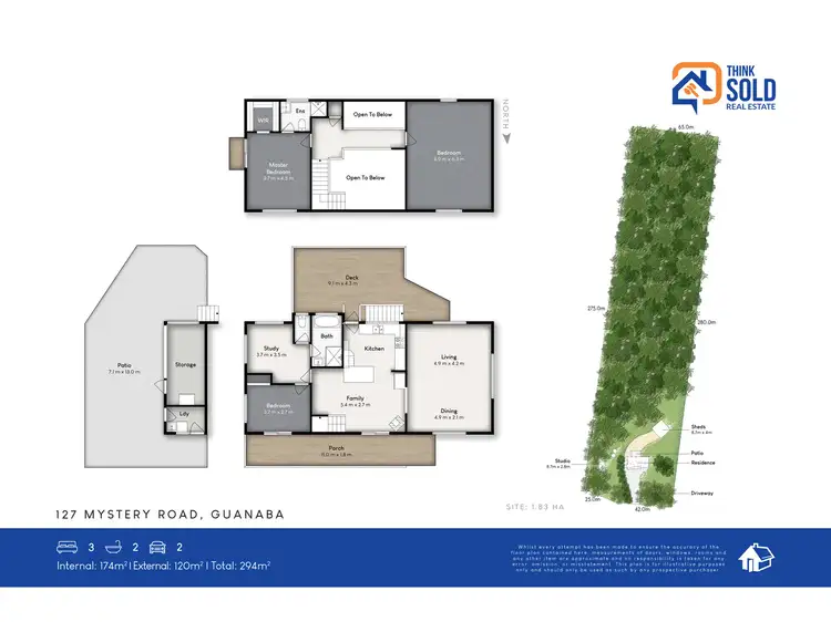 Floorplan of Homely house listing, 127 Mystery Road, Guanaba QLD 4210