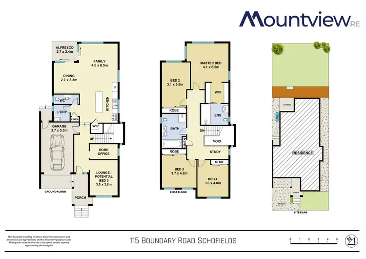 Floorplan of Homely house listing, 115 Boundary Road, Schofields NSW 2762