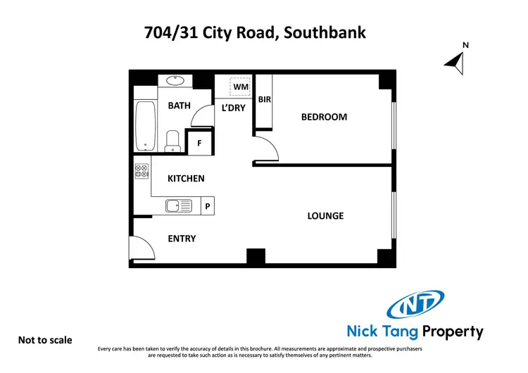Floorplan of Homely apartment listing, 704/31 City Road, Southbank VIC 3006