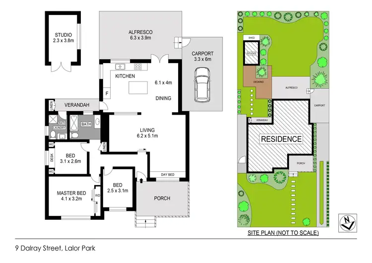 Floorplan of Homely house listing, 9 Dalray Street, Lalor Park NSW 2147