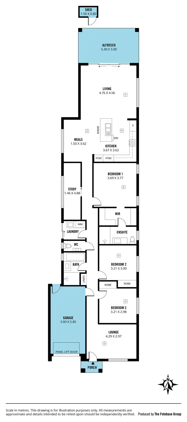 Floorplan of Homely house listing, 7A Limbert Avenue, Seacombe Gardens SA 5047