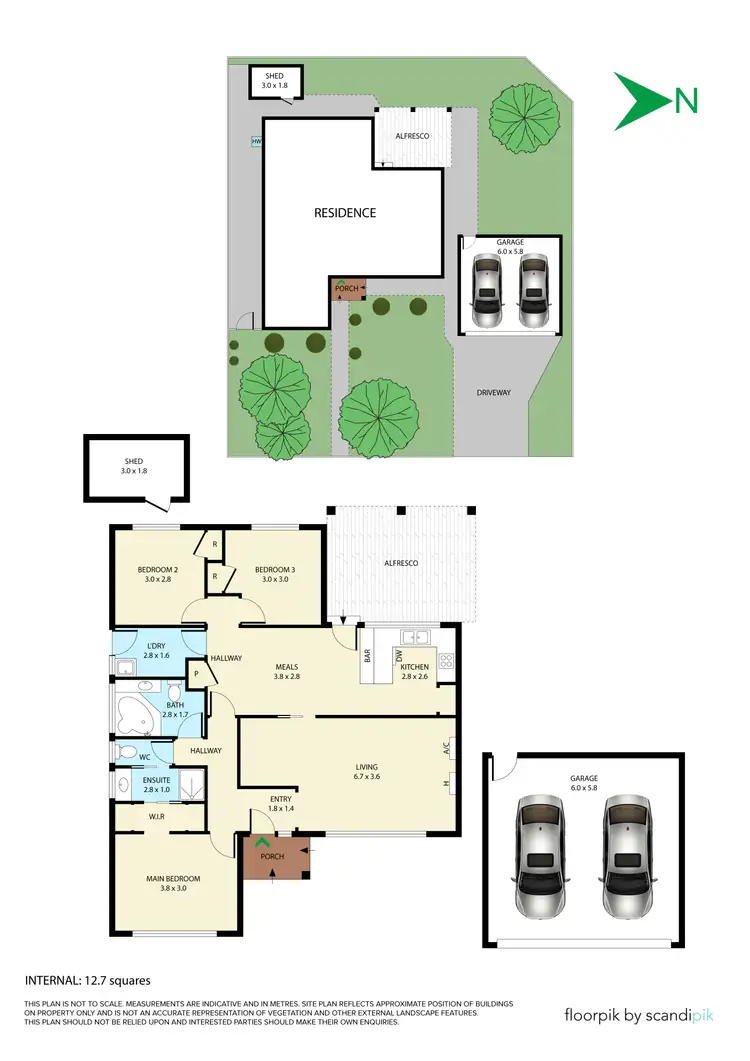 Floorplan of Homely house listing, 1/5 Mark Street, Bayswater VIC 3153