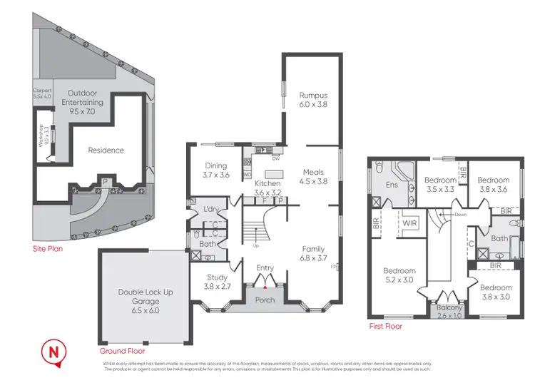 Floorplan of Homely house listing, 10 Lady Nelson Crescent, Altona Meadows VIC 3028