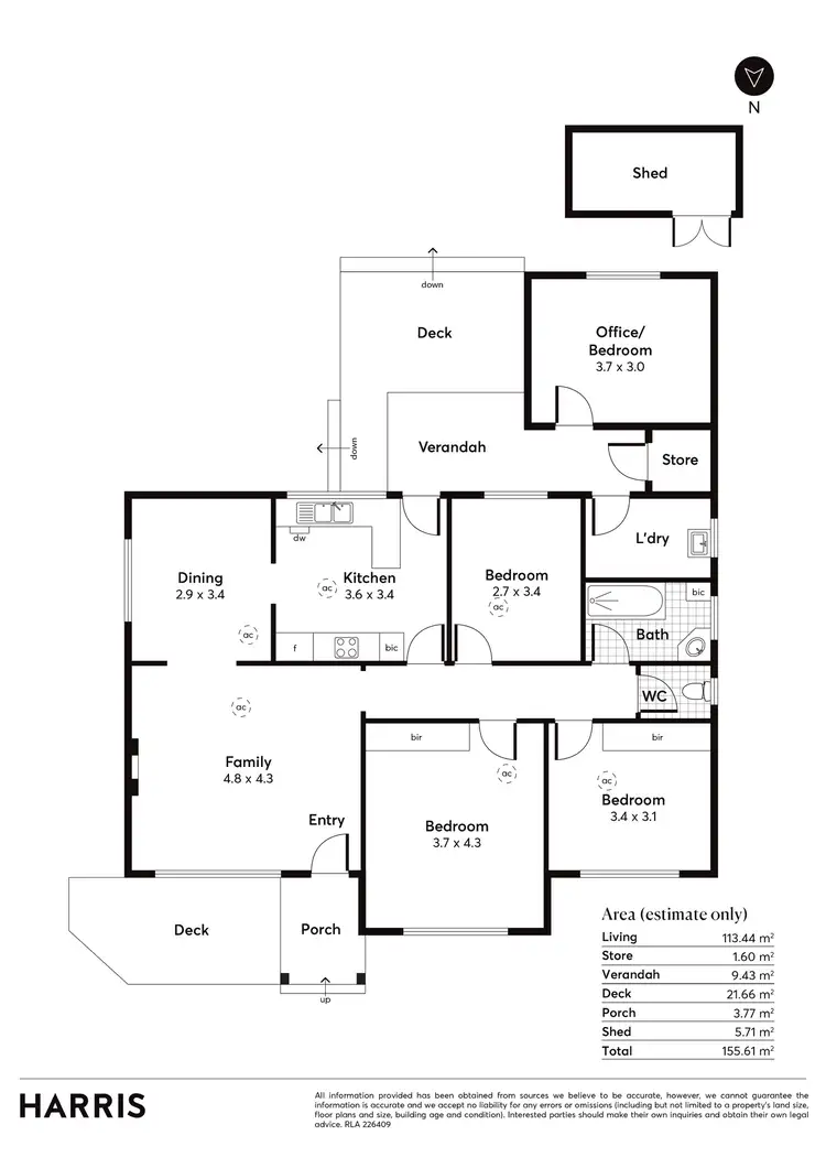 Floorplan of Homely house listing, 26A Koongarra Avenue, Magill SA 5072
