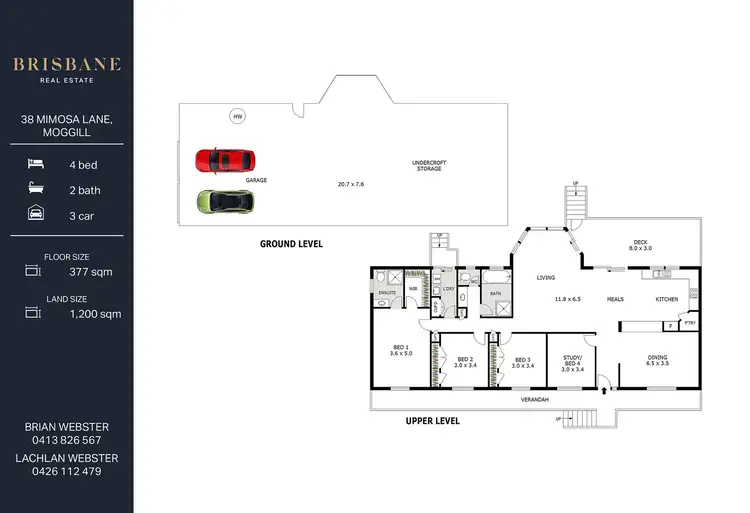 Floorplan of Homely house listing, 38 Mimosa Lane, Moggill QLD 4070