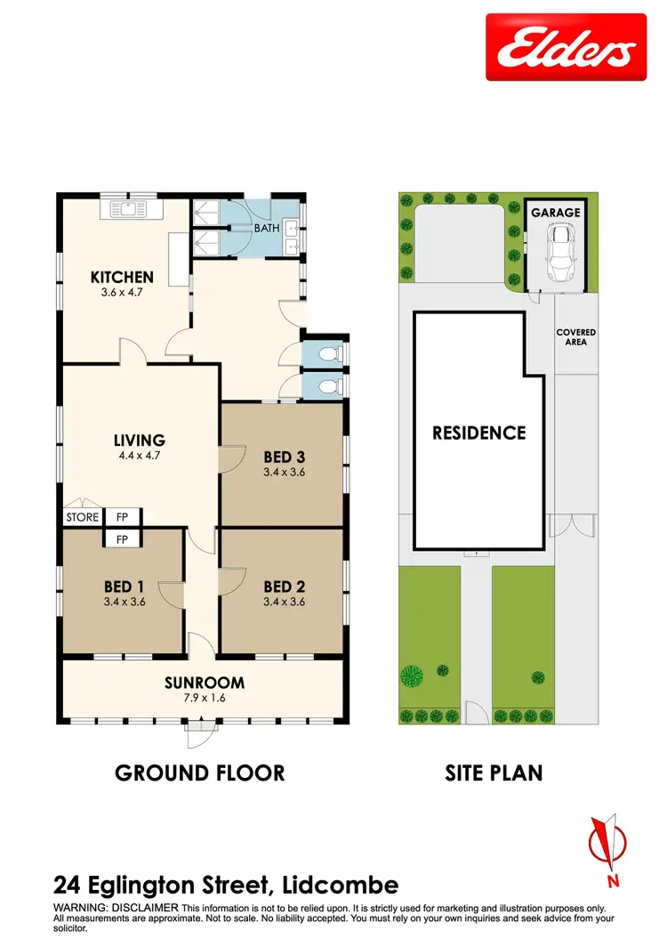 Floorplan of Homely house listing, 24 Eglington Street, Lidcombe NSW 2141