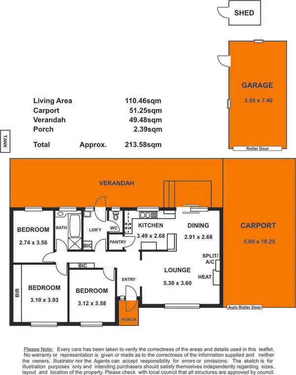 Floorplan of Homely house listing, 11 Graylon Way, Salisbury Park SA 5109