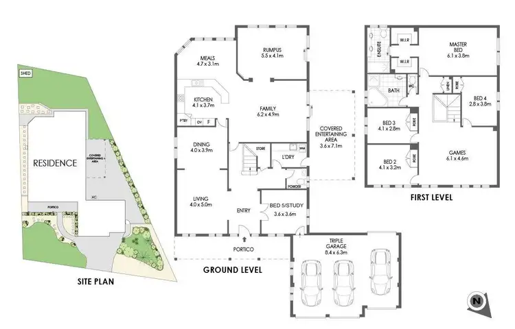 Floorplan of Homely house listing, 97 Brampton Drive, Beaumont Hills NSW 2155