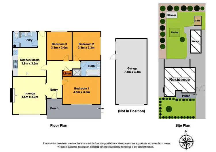 Floorplan of Homely house listing, 82 Heyington Avenue, Thomastown VIC 3074