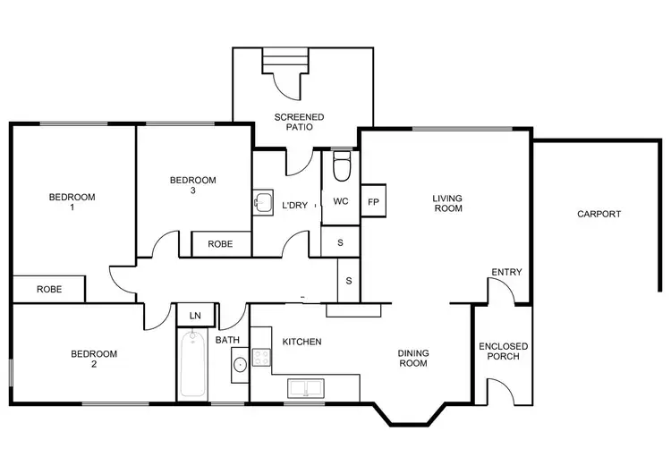 Floorplan of Homely house listing, 6 Shann Place, Chifley ACT 2606