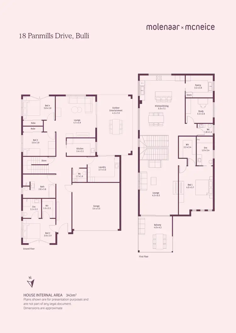 Floorplan of Homely house listing, 18 Panmills Drive, Bulli NSW 2516