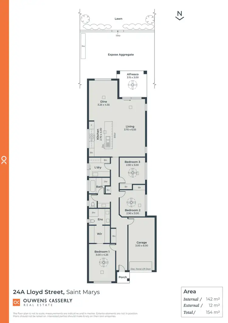 Floorplan of Homely house listing, 24a Lloyd Street, St Marys SA 5042