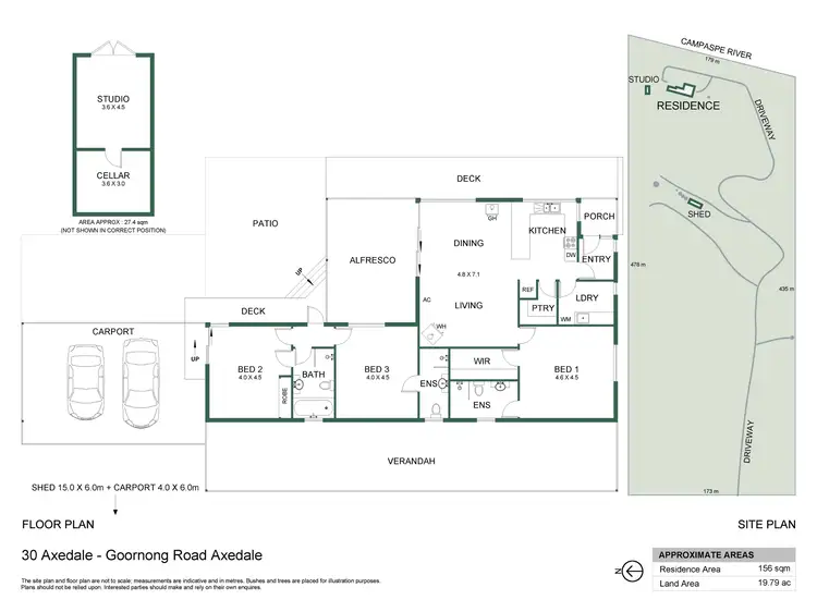 Floorplan of Homely house listing, 30 Axedale-Goornong Road, Axedale VIC 3551