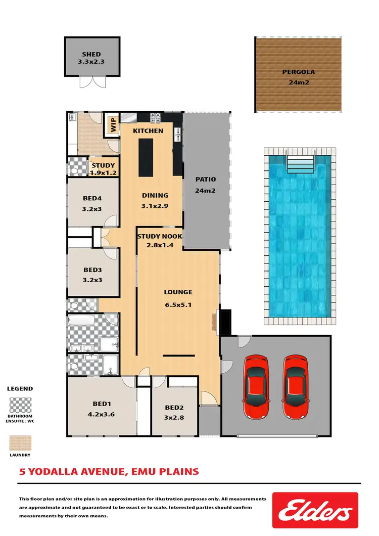 Floorplan of Homely house listing, 5 Yodalla Avenue, Emu Plains NSW 2750