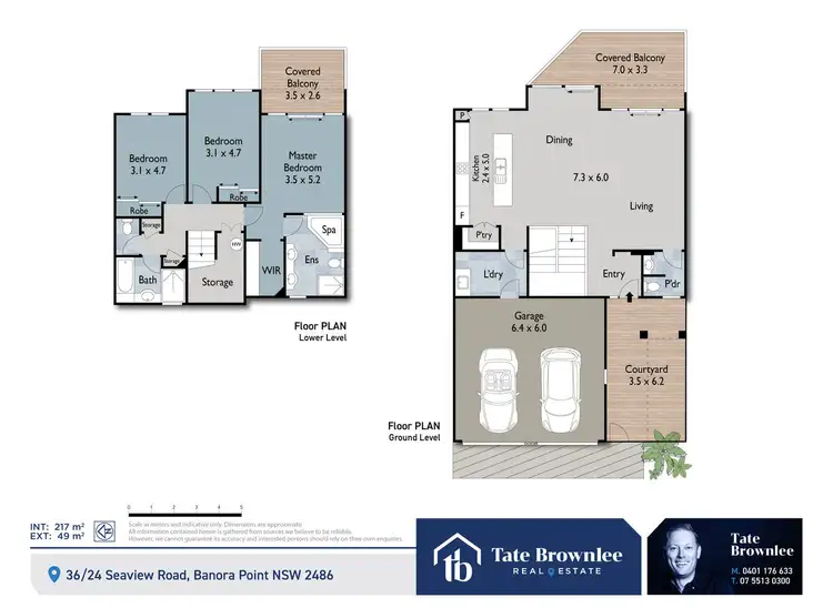 Floorplan of Homely townhouse listing, 36/24 Seaview Road, Banora Point NSW 2486