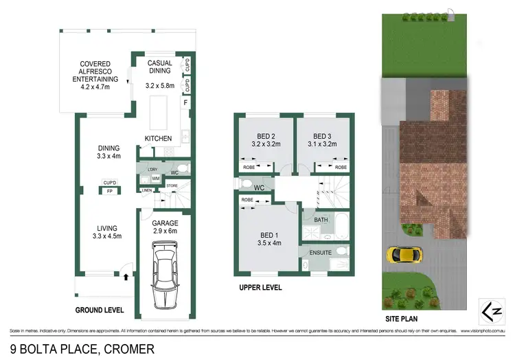 Floorplan of Homely house listing, 9 Bolta Place, Cromer NSW 2099