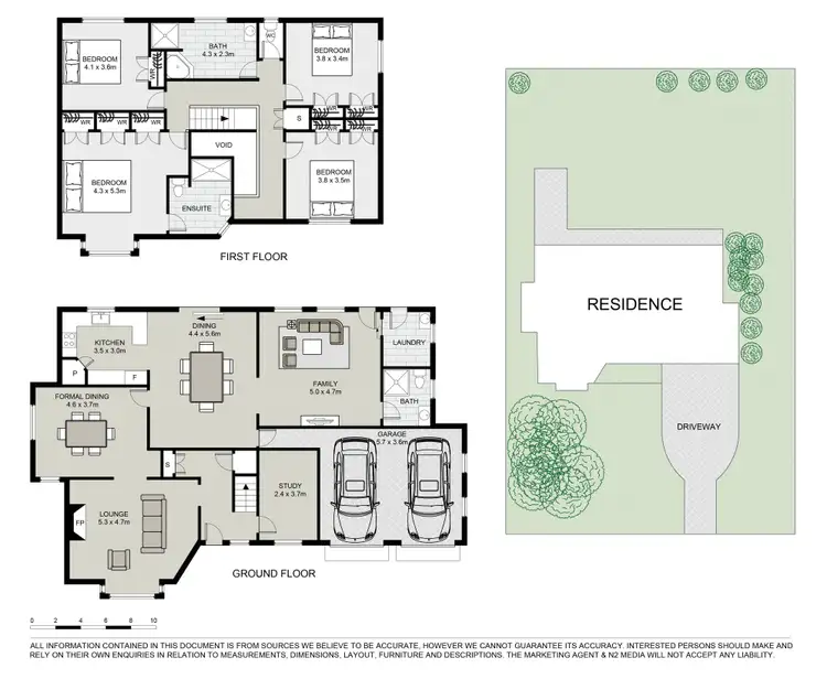 Floorplan of Homely house listing, 5 Boden Place, Castle Hill NSW 2154