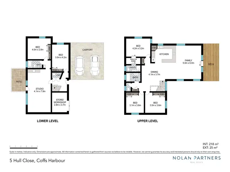 Floorplan of Homely house listing, 5 Hull Close, Coffs Harbour NSW 2450