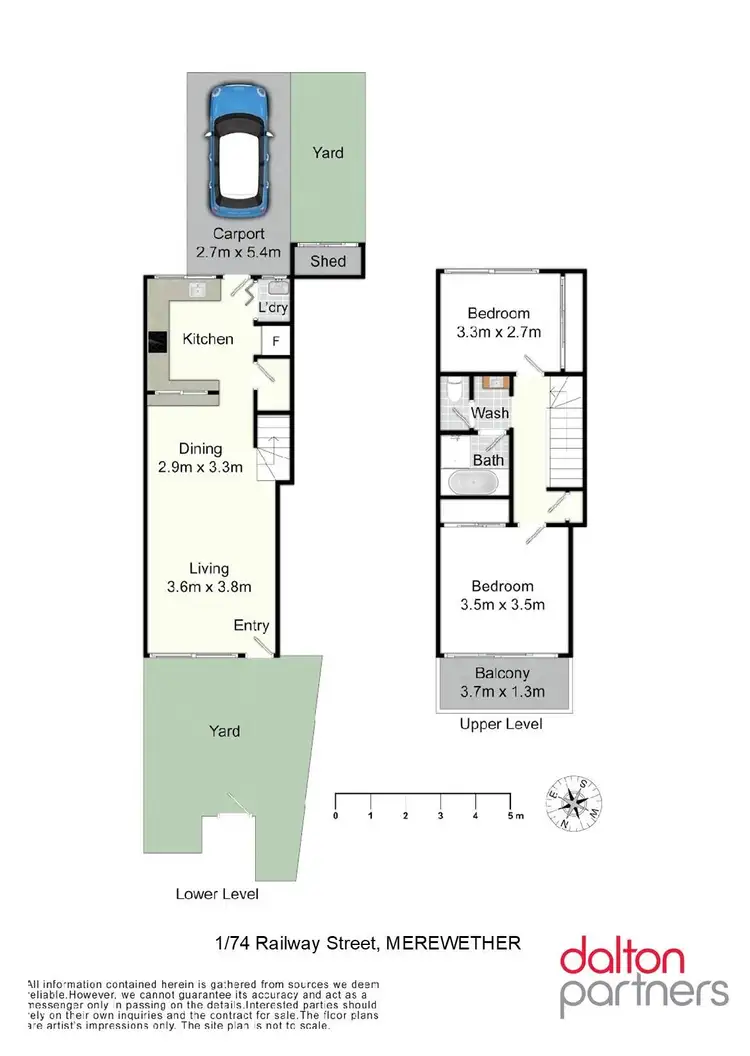 Floorplan of Homely townhouse listing, 1/74 Railway Street, Merewether NSW 2291